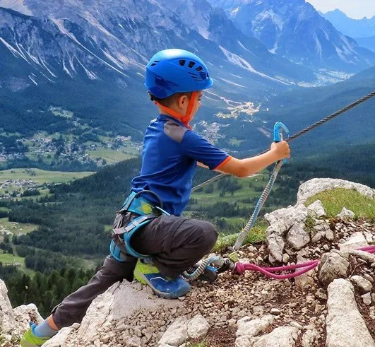 Trekking per bambini a Cortina